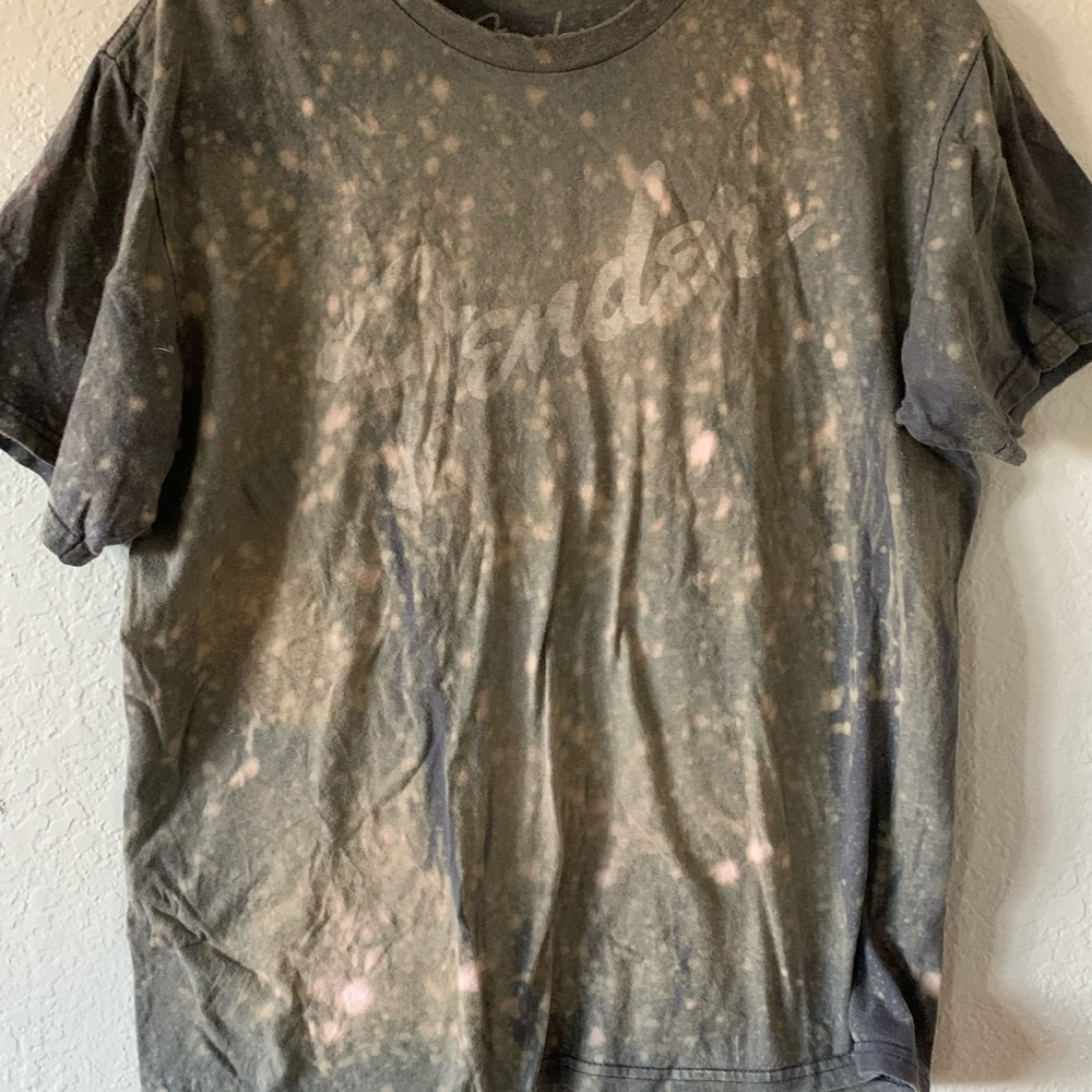 Bleached fender shirt